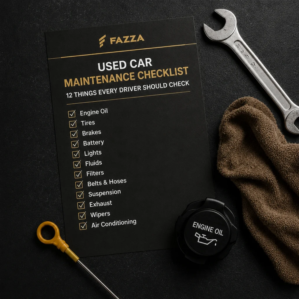 Used Car Maintenance Checklist: 12 Things Every Driver Should Check